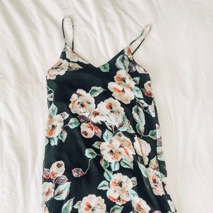 Black Floral Dress